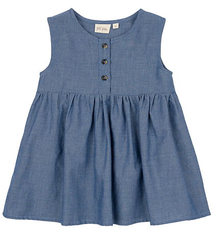 Petit Piao Kjole k/æ - Denim Blue