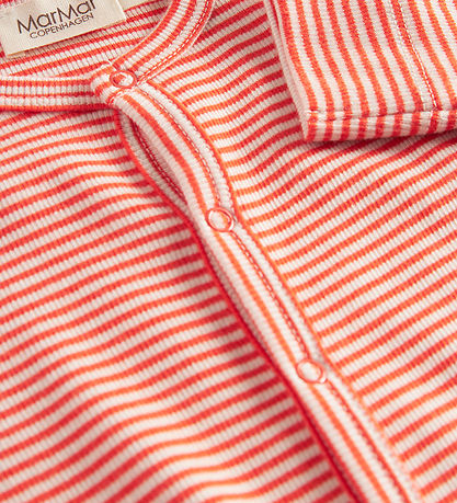 MarMar Heldragt - Rib - Modal - Ruka - Red Stripe
