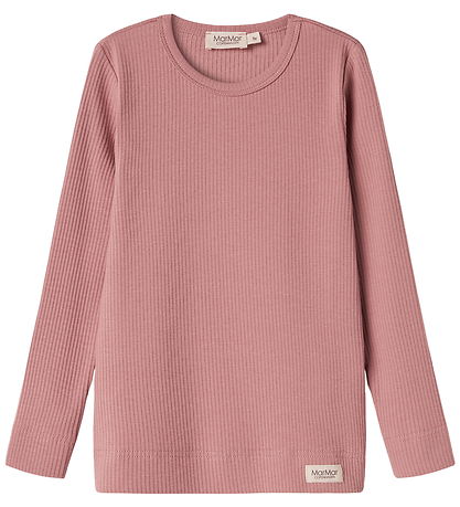 MarMar Bluse - Rib - Modal - Rose Parfait