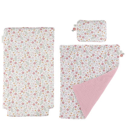 Little Dutch Dukkevogn - Træ - Rosa