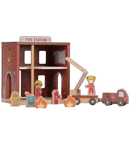 Little Dutch Brandstation - Træ
