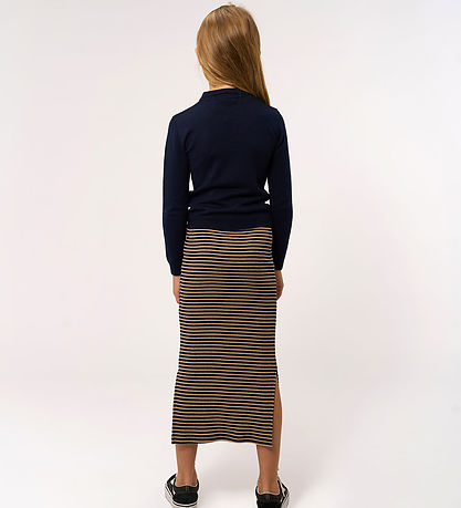 The New Nederdel - Rib - TnPriscilla - Navy Blazer Striped