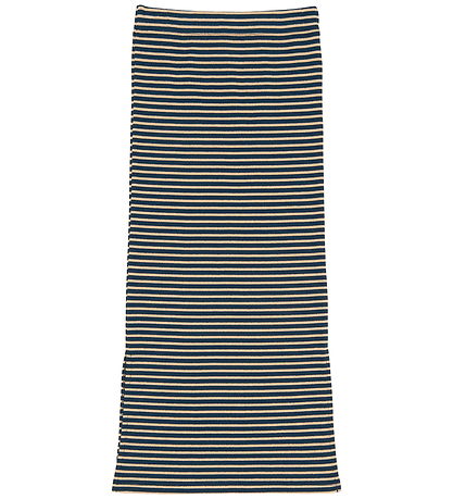 The New Nederdel - Rib - TnPriscilla - Navy Blazer Striped