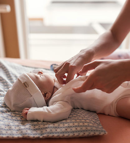 MarMar Slå-om Body l/æ - Rib - Belita - Gentle White