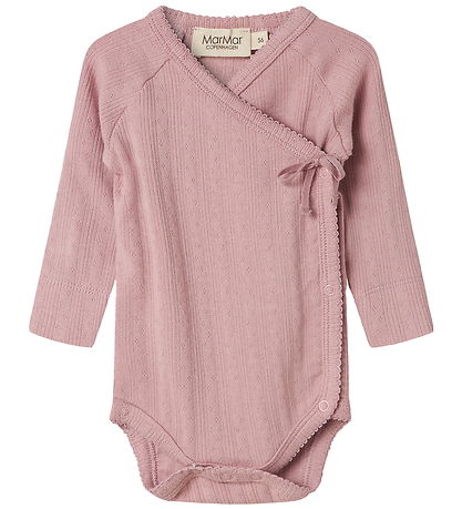MarMar Slå-om Body l/æ - Rib - Belita - Soft Berry