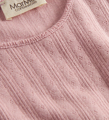 MarMar Bluse - Modal - Rib - Tamra - Soft Berry