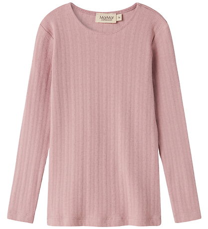 MarMar Bluse - Modal - Rib - Tamra - Soft Berry