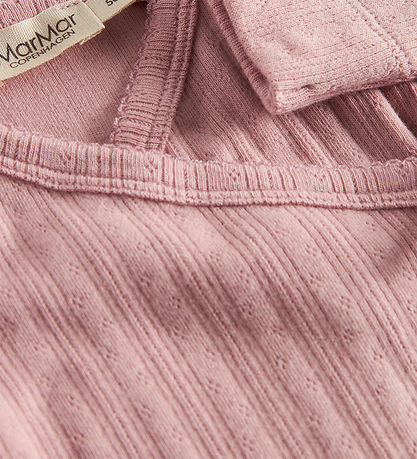 MarMar Heldragt m. Fødder - Modal - Rib - Rubetta - Soft Berry