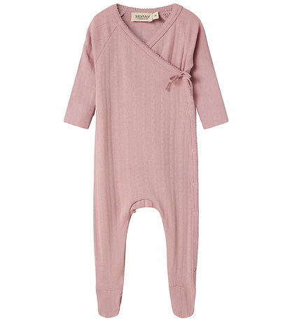 MarMar Heldragt m. Fødder - Modal - Rib - Rubetta - Soft Berry