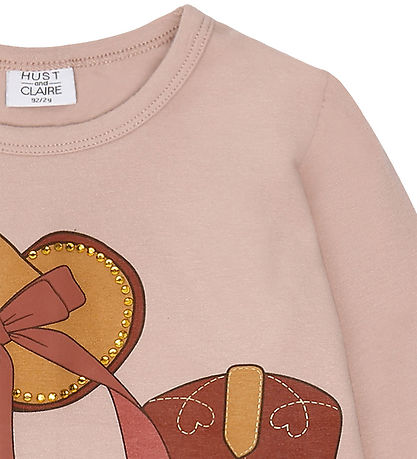 Hust and Claire Bluse - Alma - Adobe Rose