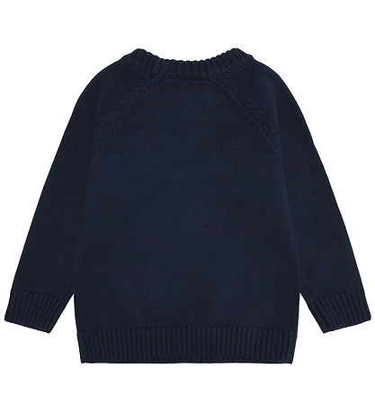 Hust and Claire Bluse - Strik - Pelle - More Navy