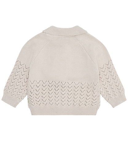 Hust and Claire Cardigan - Strik - Cilja Embroidery - French Oak