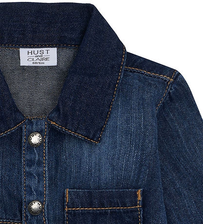 Hust and Claire Body l/æ - Denim - Bertil - Blue Denim