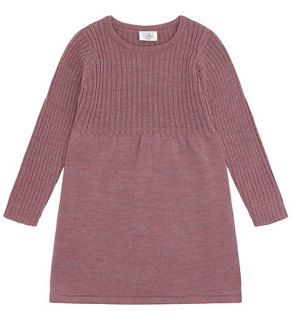Hust and Claire Kjole - Uld - Strik - Duri -  Pale Mauve