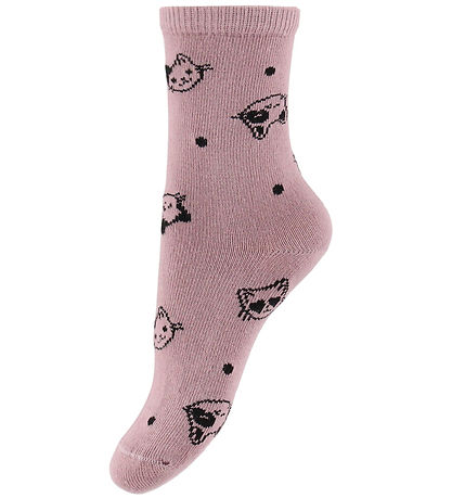 Name It Strømper - 5-pak - NmfVinni - Cloud Dancer/Bow