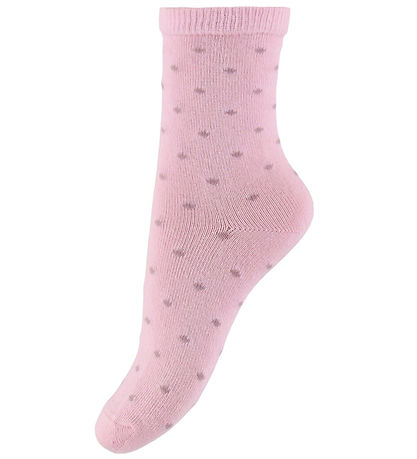 Name It Strømper - 5-pak - NmfVinni - Cloud Dancer/Bow
