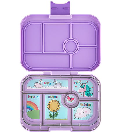 Yumbox Madkasse m. 6 Rum - Bento Original - Lavande purple