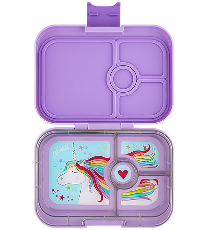 Yumbox Madkasse m. 4 Rum - Bento Panino - Lavande Purple