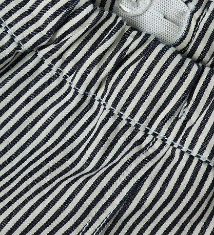 Lil Atelier Jeans - Loose - NbmKasper - Dark Blue Denim/White