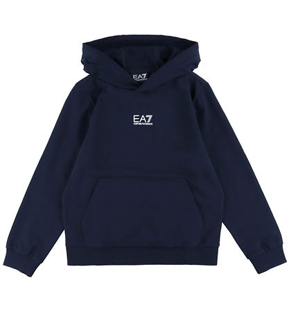 EA7 Hættetrøje - Armani Blue