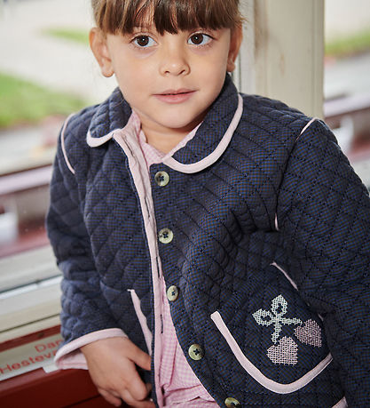 Copenhagen Colors Jakke - Quiltet - Brown/Blue Check