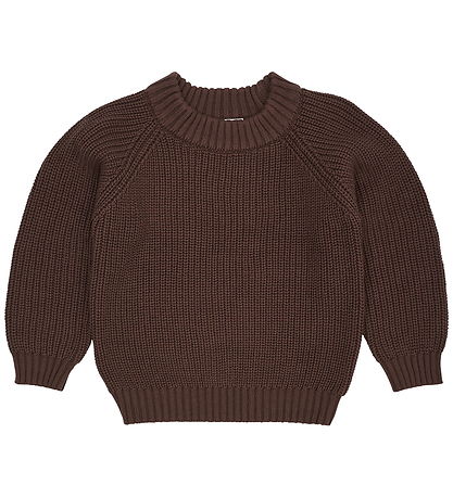 Copenhagen Colors Bluse - Strik - Dark Brown