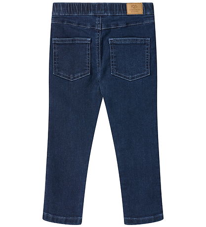 Copenhagen Colors Leggings - Denim - Dark Indigo Blue Washed