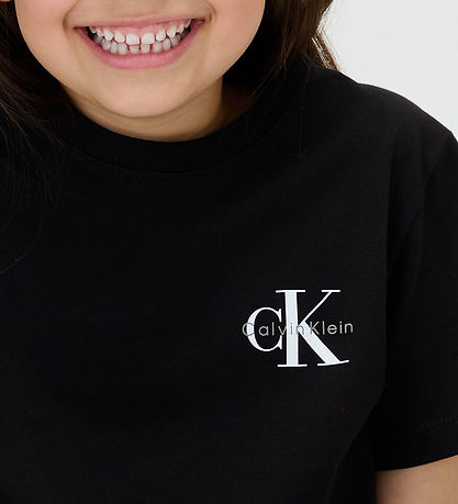 Calvin Klein T-shirt - Chest Monologo - CK Black
