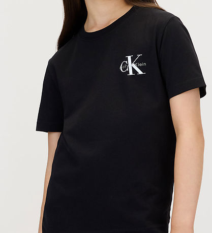 Calvin Klein T-shirt - Chest Monologo - CK Black