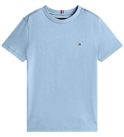 Tommy Hilfiger T-shirt - 2-pak - Deep Rouge/Brisk Blue