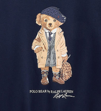 Polo Ralph Lauren Sweatshirt - Refined Navy m. Bamse