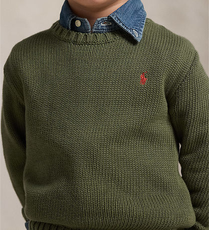 Polo Ralph Lauren Bluse - Strik - Mint Olive