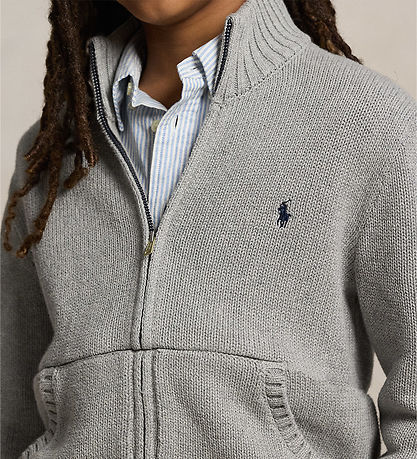 Polo Ralph Lauren Cardigan - Strik - Andover Heather