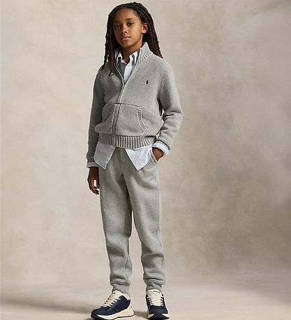Polo Ralph Lauren Cardigan - Strik - Andover Heather