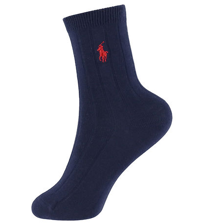 Polo Ralph Lauren Strømper - 3-pak - Navy/Sort/Grå