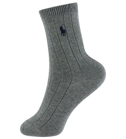 Polo Ralph Lauren Strømper - 3-pak - Navy/Sort/Grå