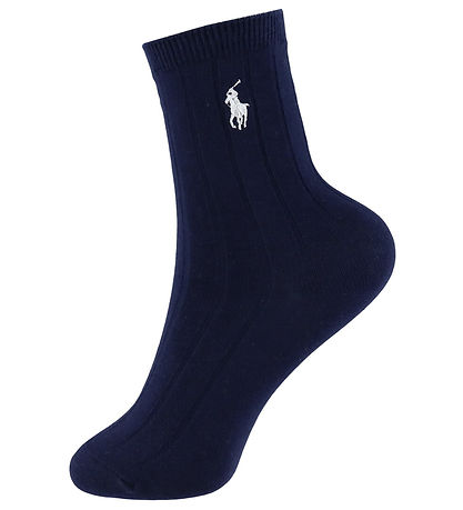 Polo Ralph Lauren Strømper - 3-pak - Hvid/Navy/Rosa