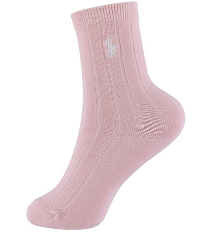 Polo Ralph Lauren Strømper - 3-pak - Hvid/Navy/Rosa