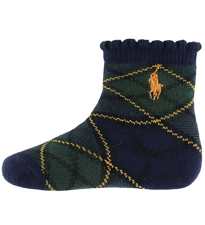 Polo Ralph Lauren Strømper - 3-pak - Hvid/Navy/Leo