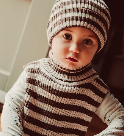 That's Mine Halsedisse - Strik - Rib - Ivan - Brown Stripe