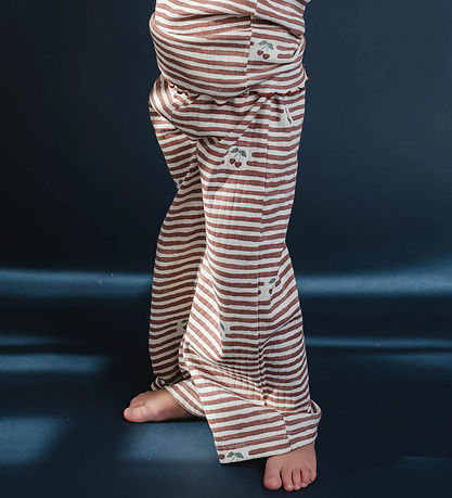 That's Mine Bukser - Rib - Juliane - Love Berry Stripe
