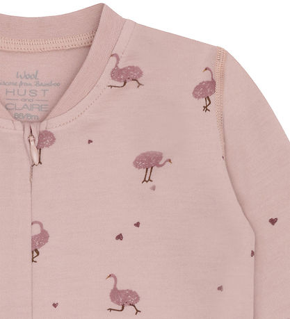 Hust and Claire Natdragt - HCManu Zip Ostrich - Adobe Rose