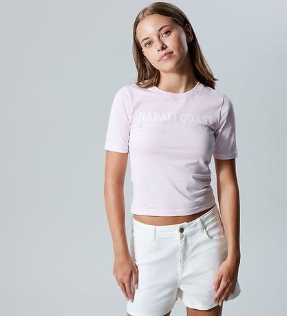 LMTD T-shirt - NlfFaca - Pink Tulle