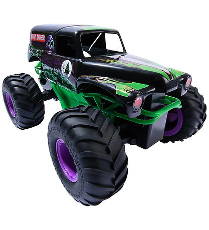Monster Jam Fjernstyret Truck - 1:15 - Smash & Bash Grave Digger