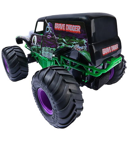 Monster Jam Fjernstyret Truck - 1:15 - Smash & Bash Grave Digger