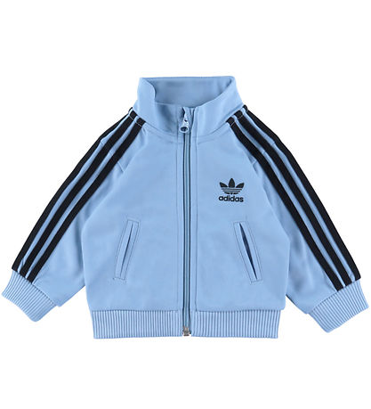 adidas Originals Træningssæt - Firebird - Ash Bluebl