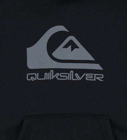 Quiksilver Hættetrøje - Comp Logo - Sort