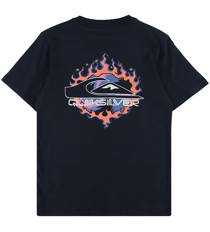 Quiksilver T-Shirt - EV In Flames - Sort
