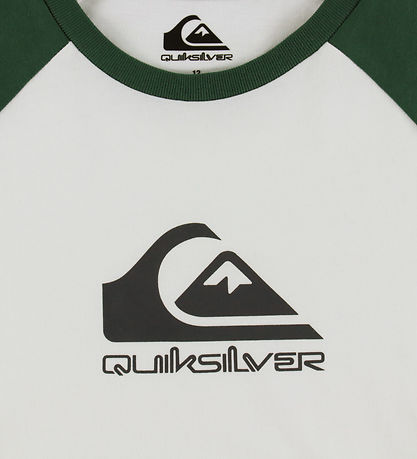 Quiksilver Bluse - EV Omni Logo Raglan - Snow White