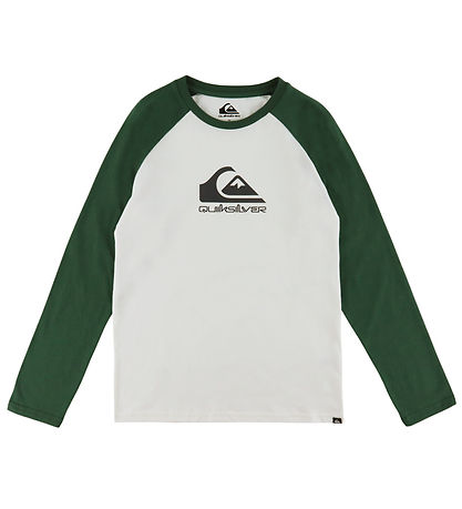 Quiksilver Bluse - EV Omni Logo Raglan - Snow White